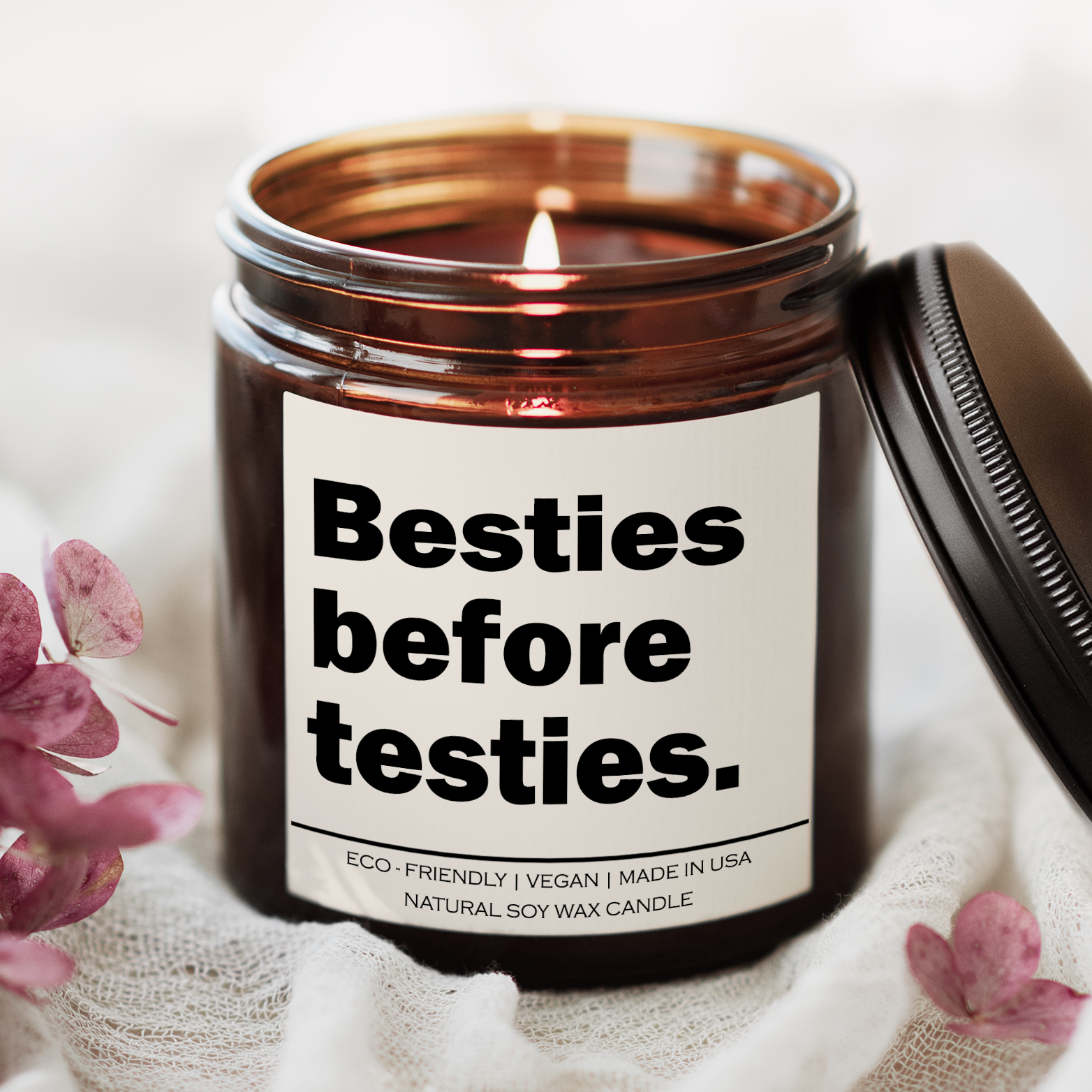 Main Besties before testies Candle image